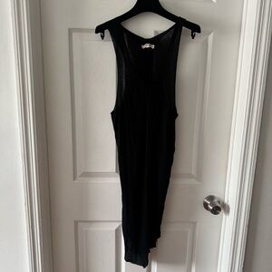 (RUNWAY) DAMIR DOMA Sheer Black Sleeveless Tunic Dress 🖤